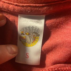 Ed Hardy pink long sleeve